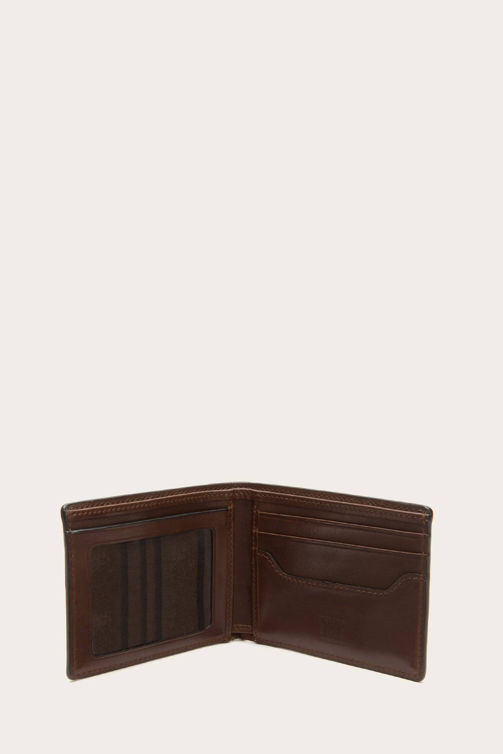Dark Brown Leather ID Billfold Z7610