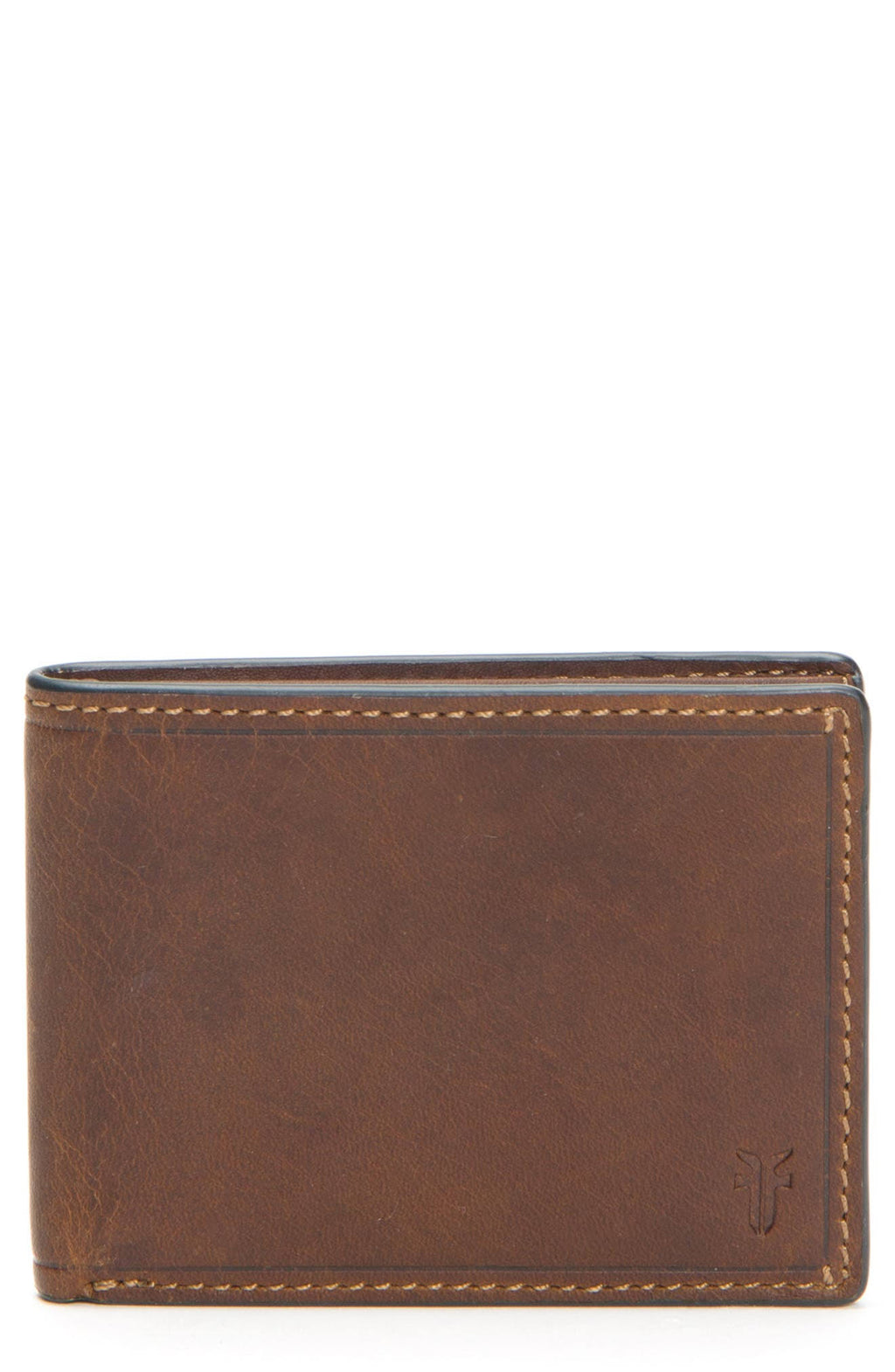 Dark Brown Leather ID Billfold Z7610