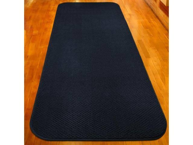 Navy Blue Skid-Resistant Carpet Runner 6 ft. x 27 in. M261