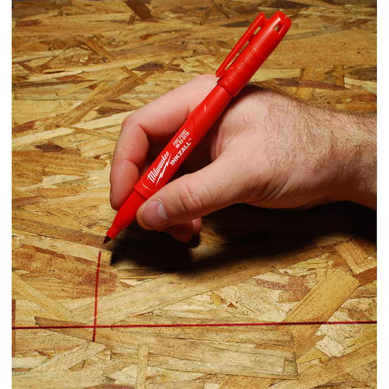 Red Fine Point Permanent Marker 360-Pack V40025