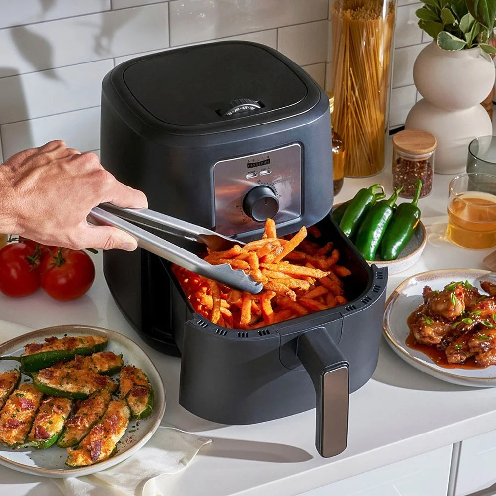 4.2-qt. Manual Air Fryer - Black L85197