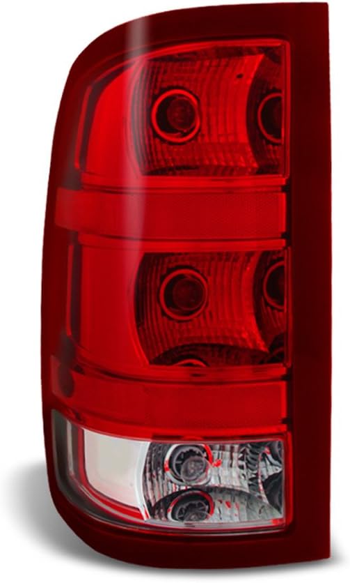 2007-2013 GMC Sierra Rear Replacement Tail Light Driver Side Pack of 2 T900742