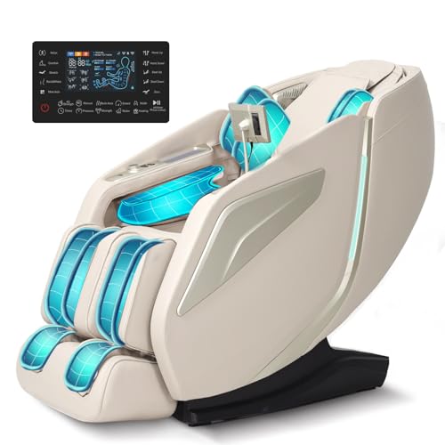 Beige Zero Gravity Full Body Massage Chair B476878