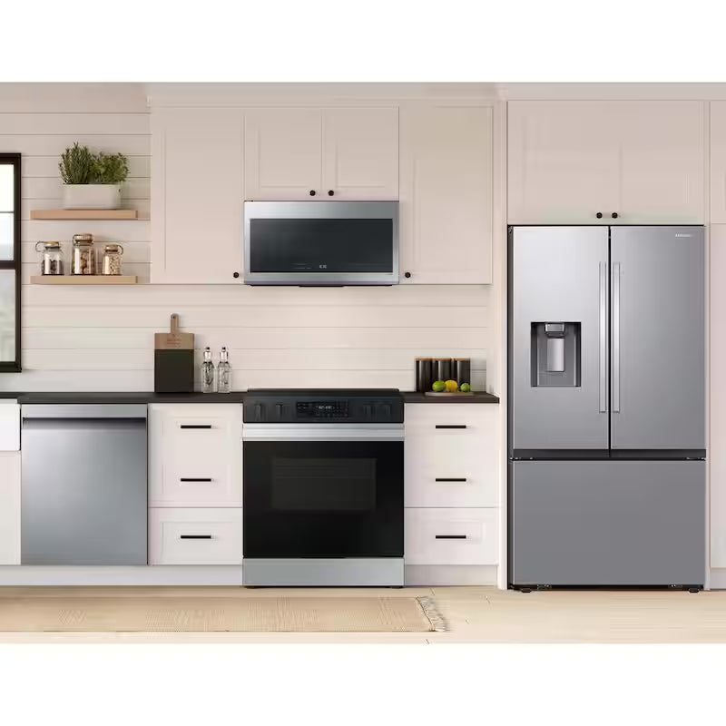 26 cu. ft. Counter Depth 3-Door French Door Refrigerator with Ice in Stainless Steel U962819
