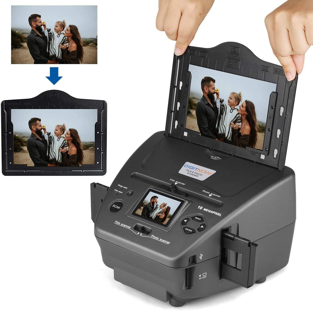 16MP Film Scanner with 2.4 LCD Screen J955