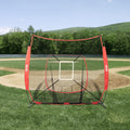 7x7 ft Baseball Softball Practice Net Hitting Batting Training Strike Zone A435