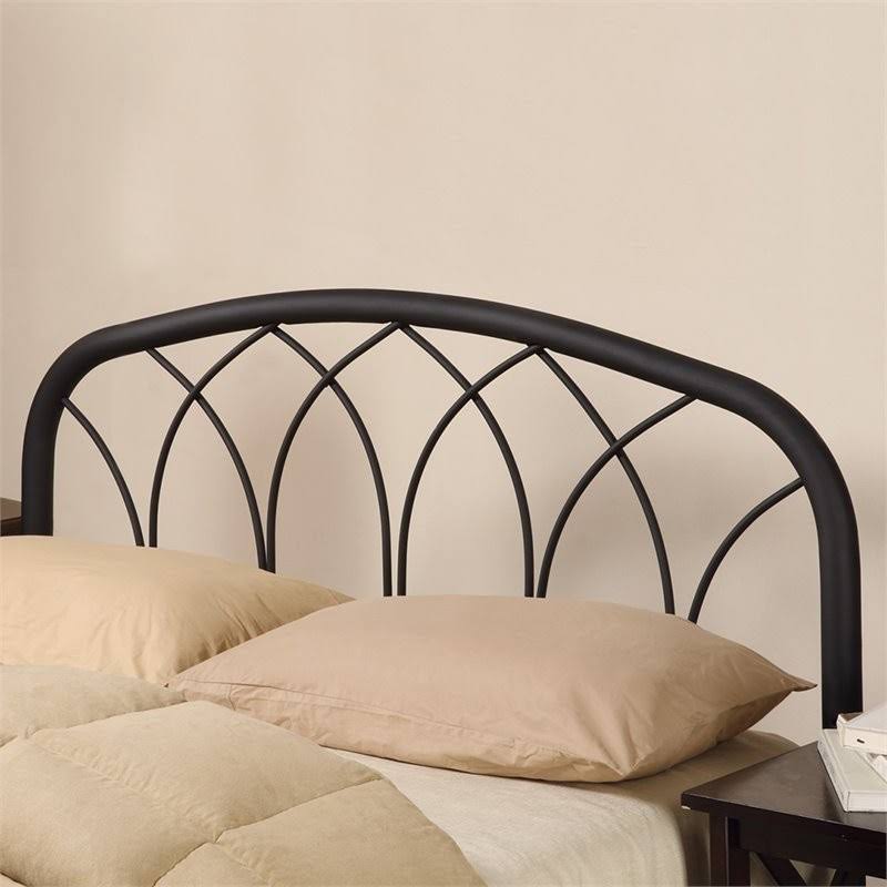 Full Queen Metal Headboard in Black Y994