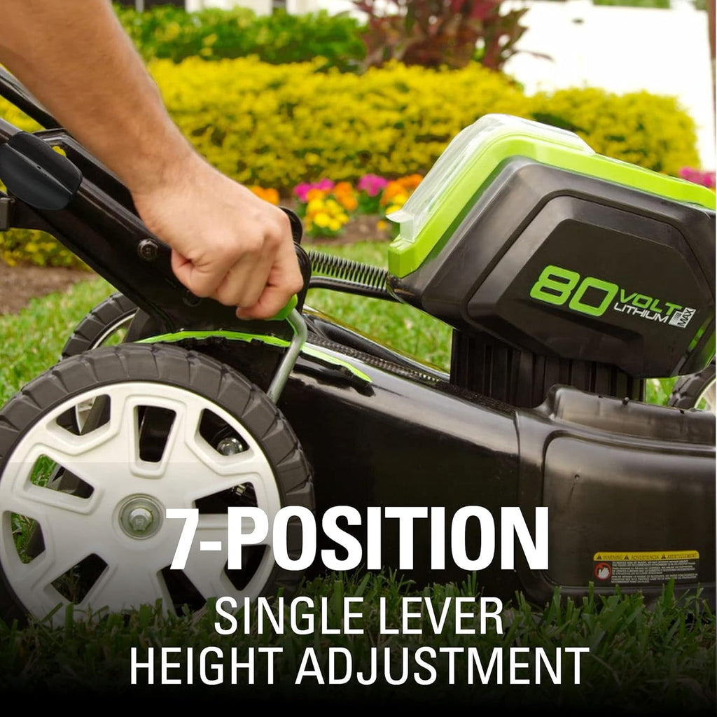 21" Brushless Cordless Lawn Mower with 4.0Ah Battery and Charger K295523