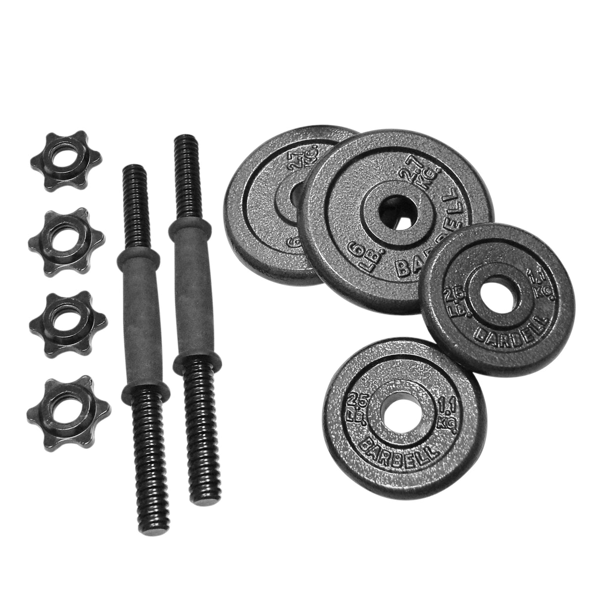 40lb Adjustable Cast Iron Dumbbell Set S55147