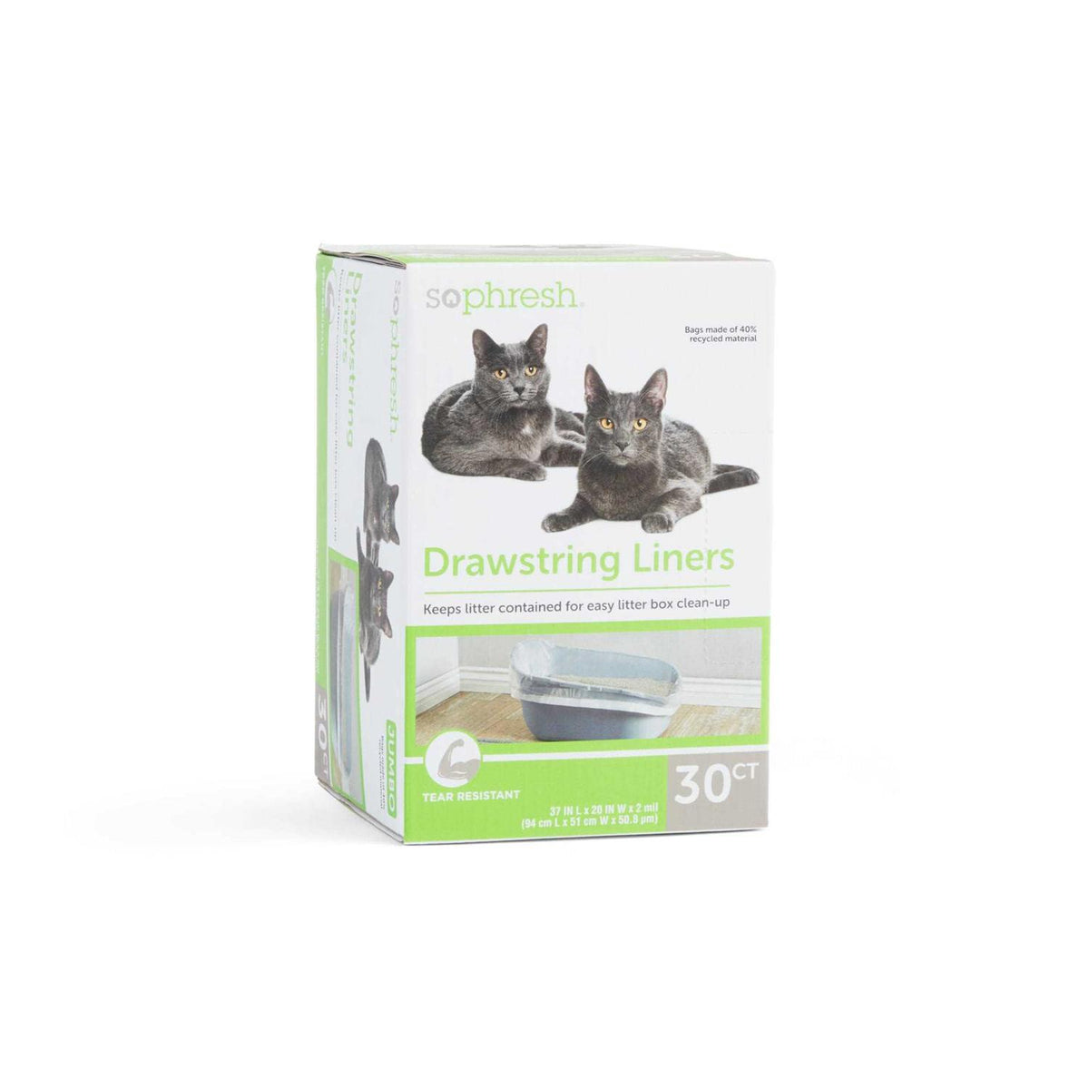 Drawstring Cat Litter Box Liners J754