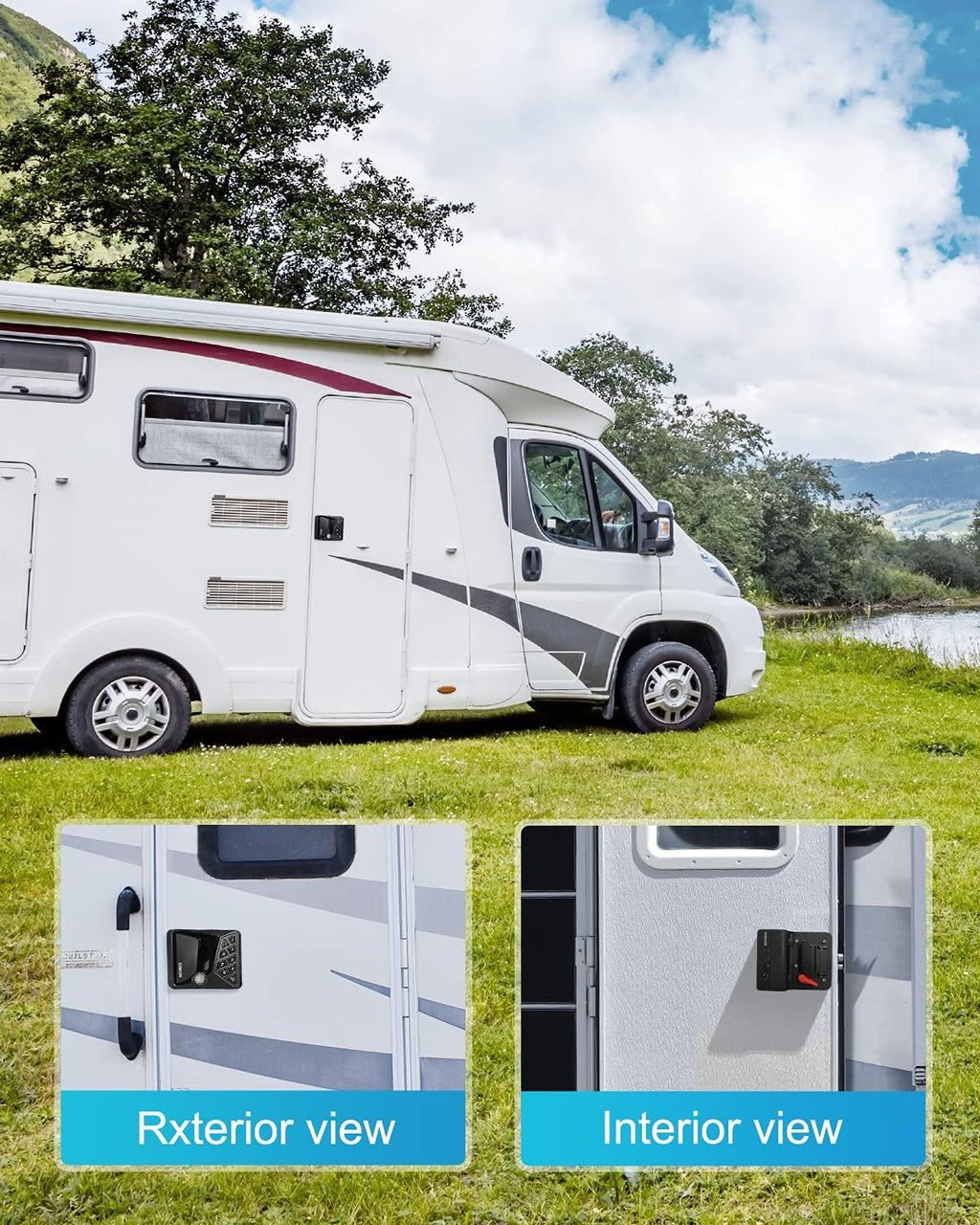 Keyless Entry RV Door Lock with Keypad Deadbolt K101