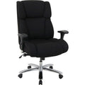 Black Big & Tall Executive Fabric Chair S7639