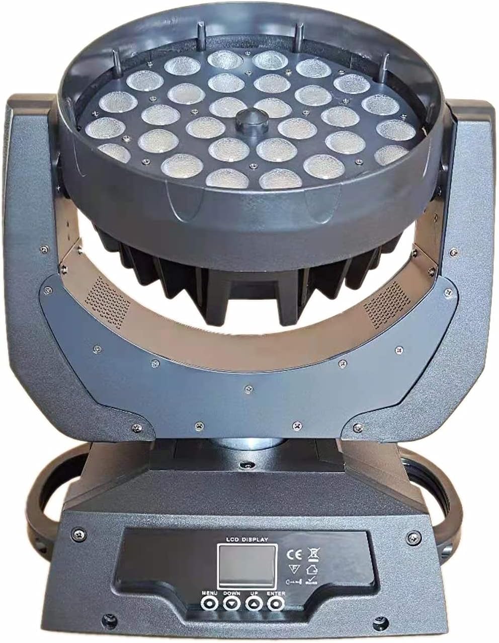 36x18W RGBWAUV 6 in 1 LED Zoom Moving Head Stage Wash Light X3716
