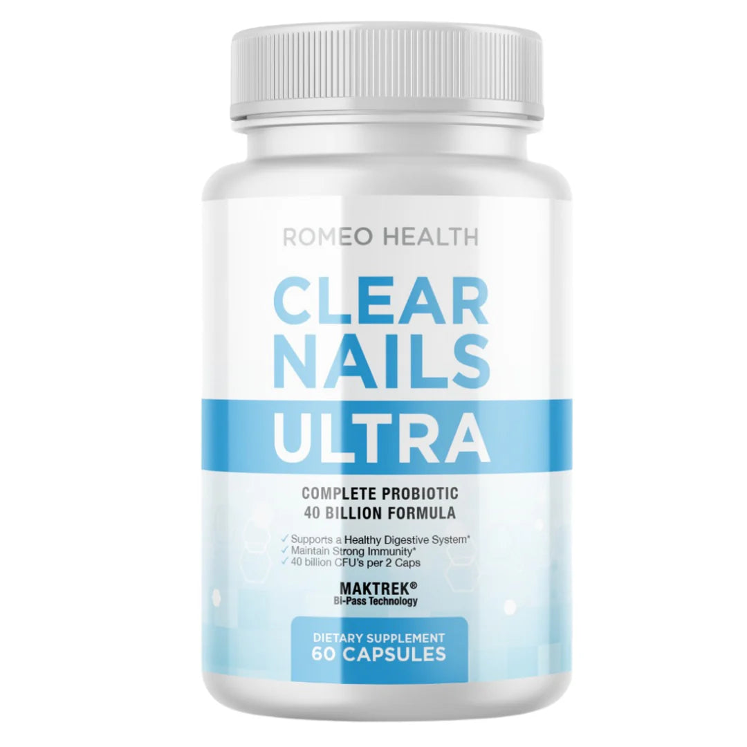 Clear Nails Ultra Extra Strength Formula Antifungal Probiotic Pills 60CT E92330