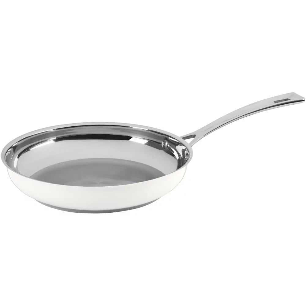 11-piece Matte White Cookware Set with Oven Mitt and Kitchen Timer O1515