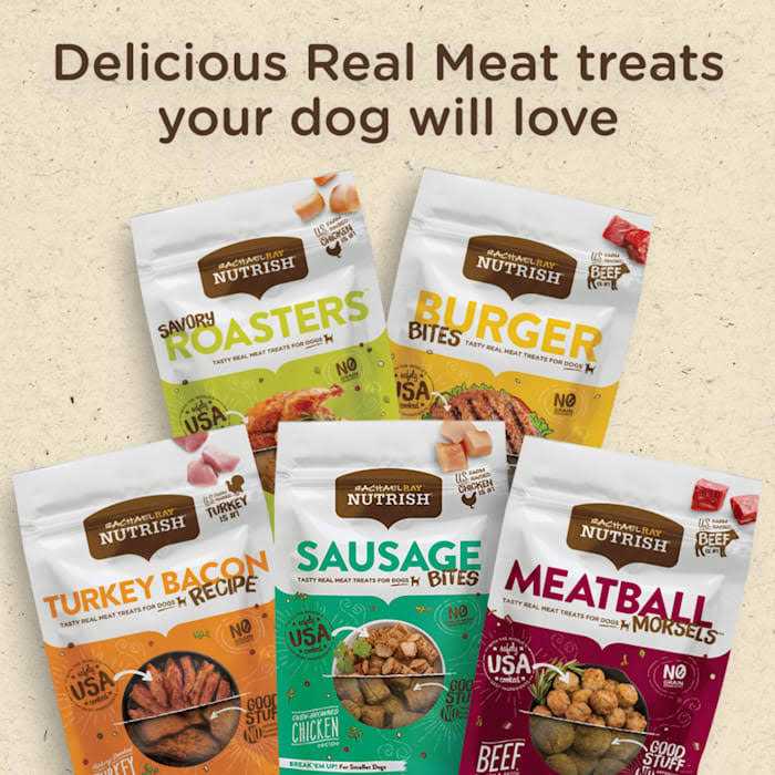 Beef & Bison Burger Bites Dog Treats X2186