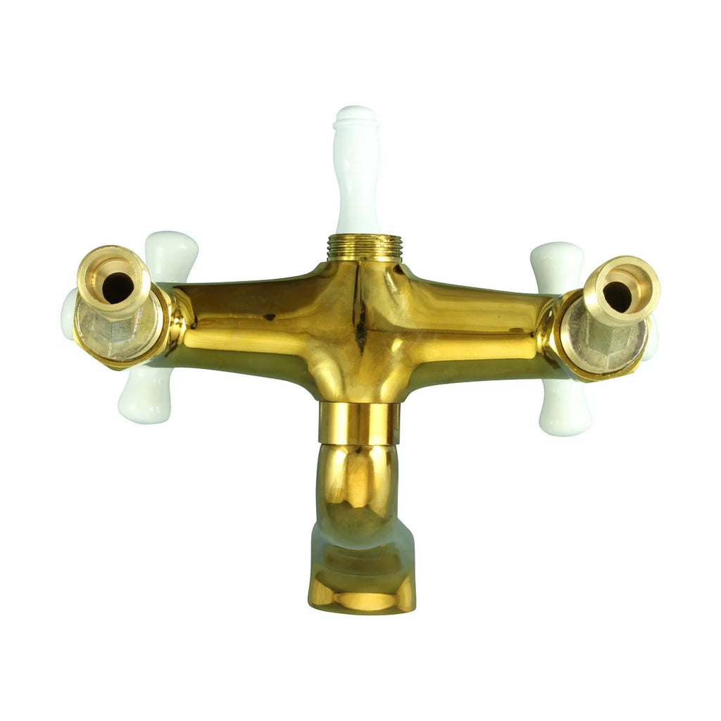 PVD Brass Porcelain Tub Faucet H73880