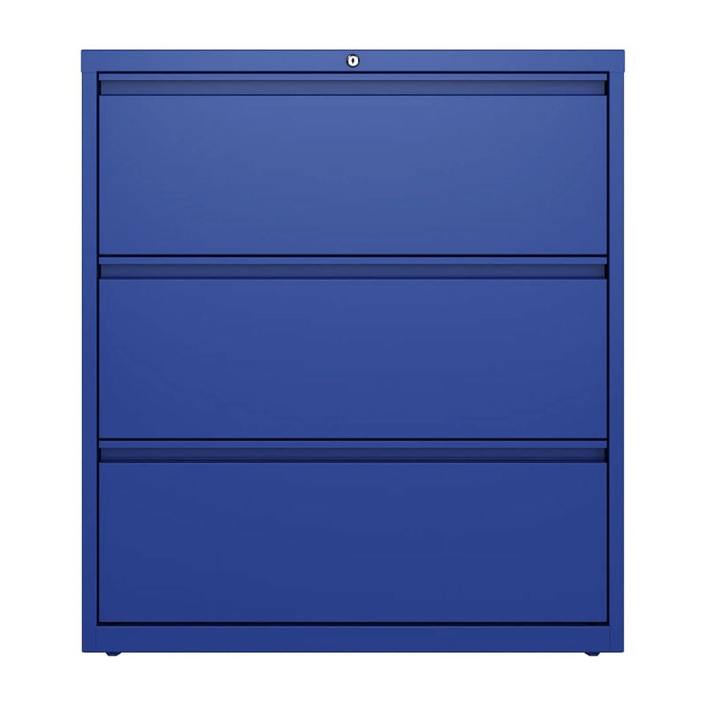 36" Metal Lateral File Cabinet with 3 Drawers O17966