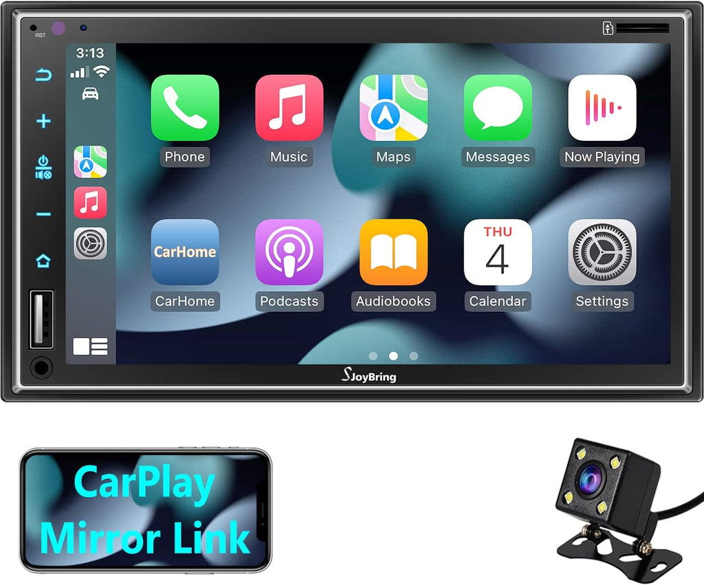 7 HD Capacitive Touchscreen Car Stereo with Backup Camera P8110