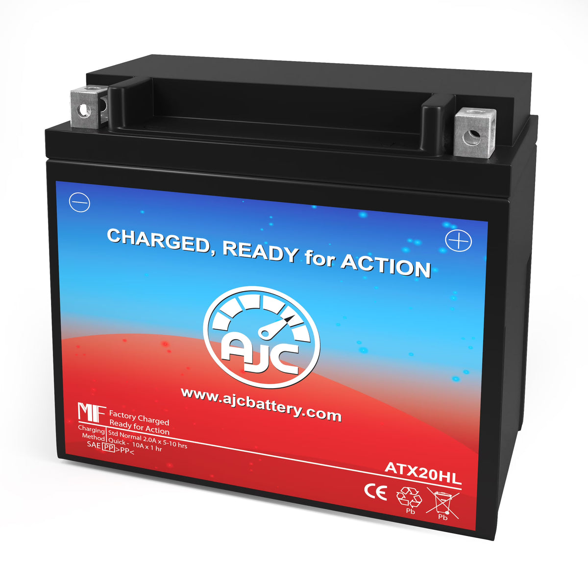 594CC 12V Snowmobile Replacement Battery W3942