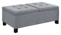 Grey Storage Bench U84537