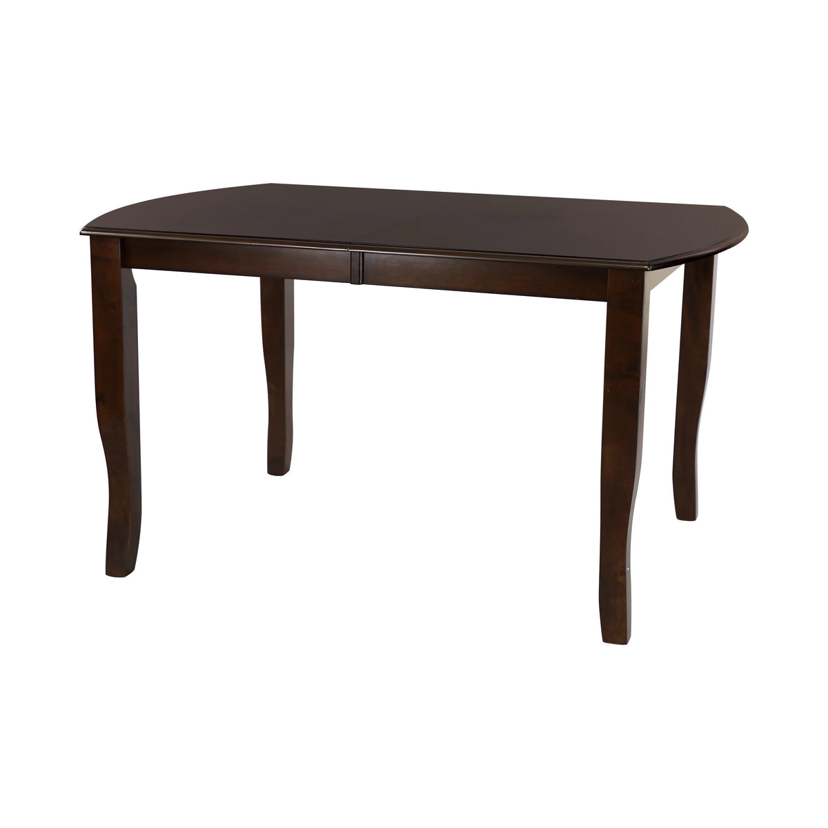 Dark Cherry Mango Veneer Wood Dining Table C822286