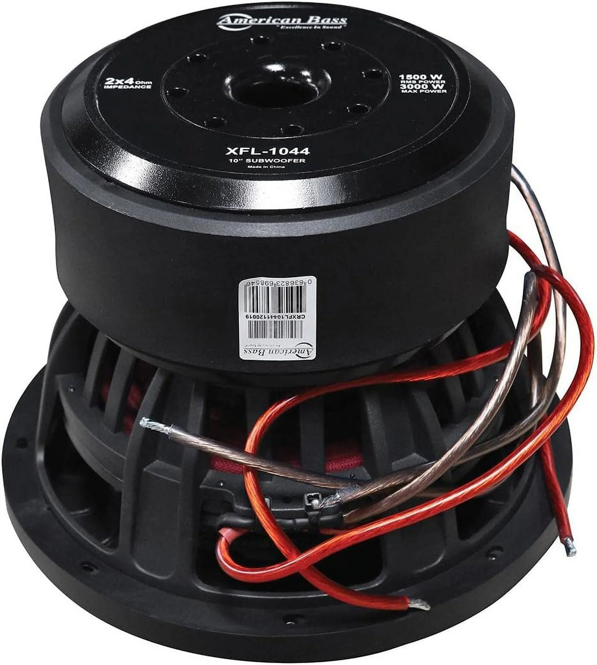 10 Inch Dual 4 Ohm Subwoofer D9736