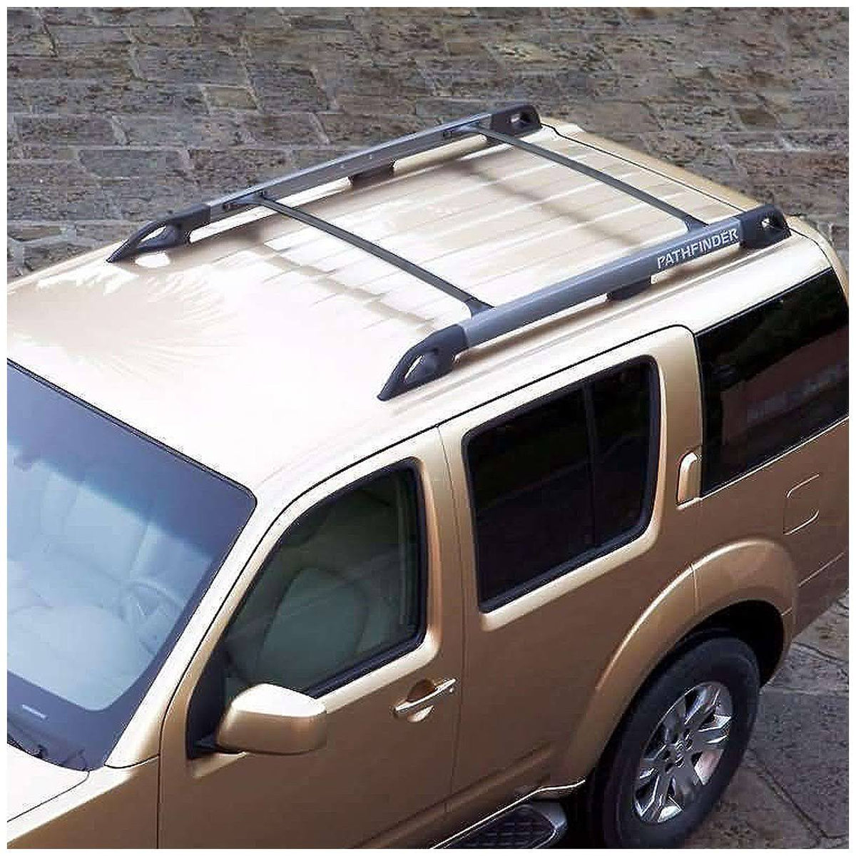 Pair of Aluminum Roof Rack Crossbars Y497