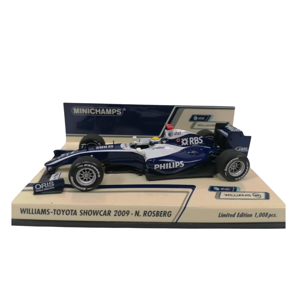 1:43 scale Blue White Showcar Z549677