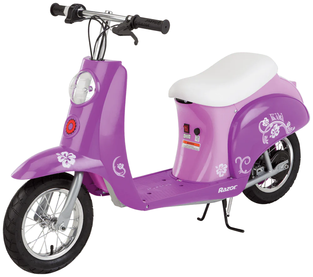 Purple Electric Scooter C3128