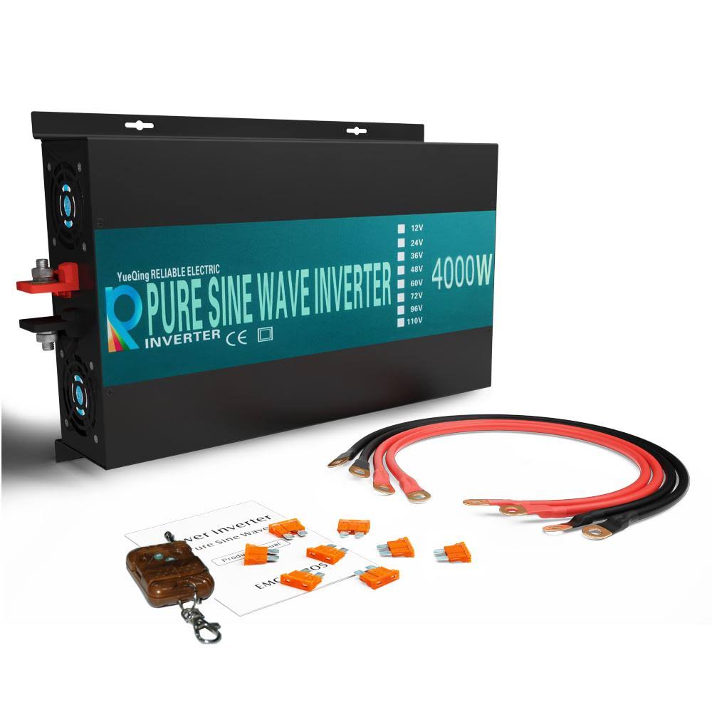 2000W 24V 120V Pure Sine Wave Power Inverter with Remote Control Switch Z990974