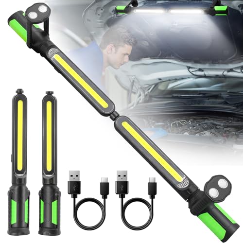 2400LM Rechargeable LED Work Light with Hooks Q37477