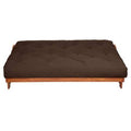 10x22 Suede and Gel Pocket Coil Futon Mattress A4699