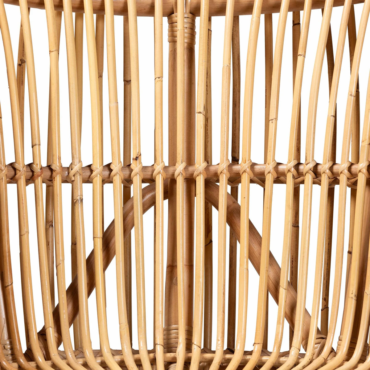 Natural Rattan Wide Seat Lounge Chair P25787