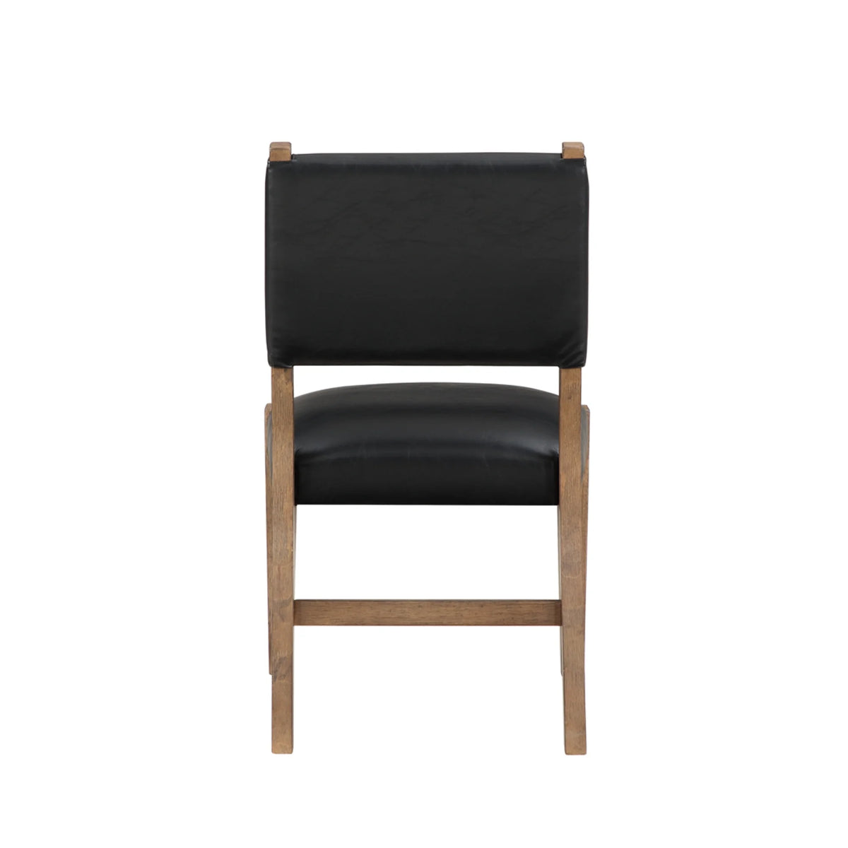 Dark Driftwood Wood Side Chair Set of 2 Y729214