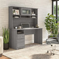 60W Computer Desk with Hutch J5910