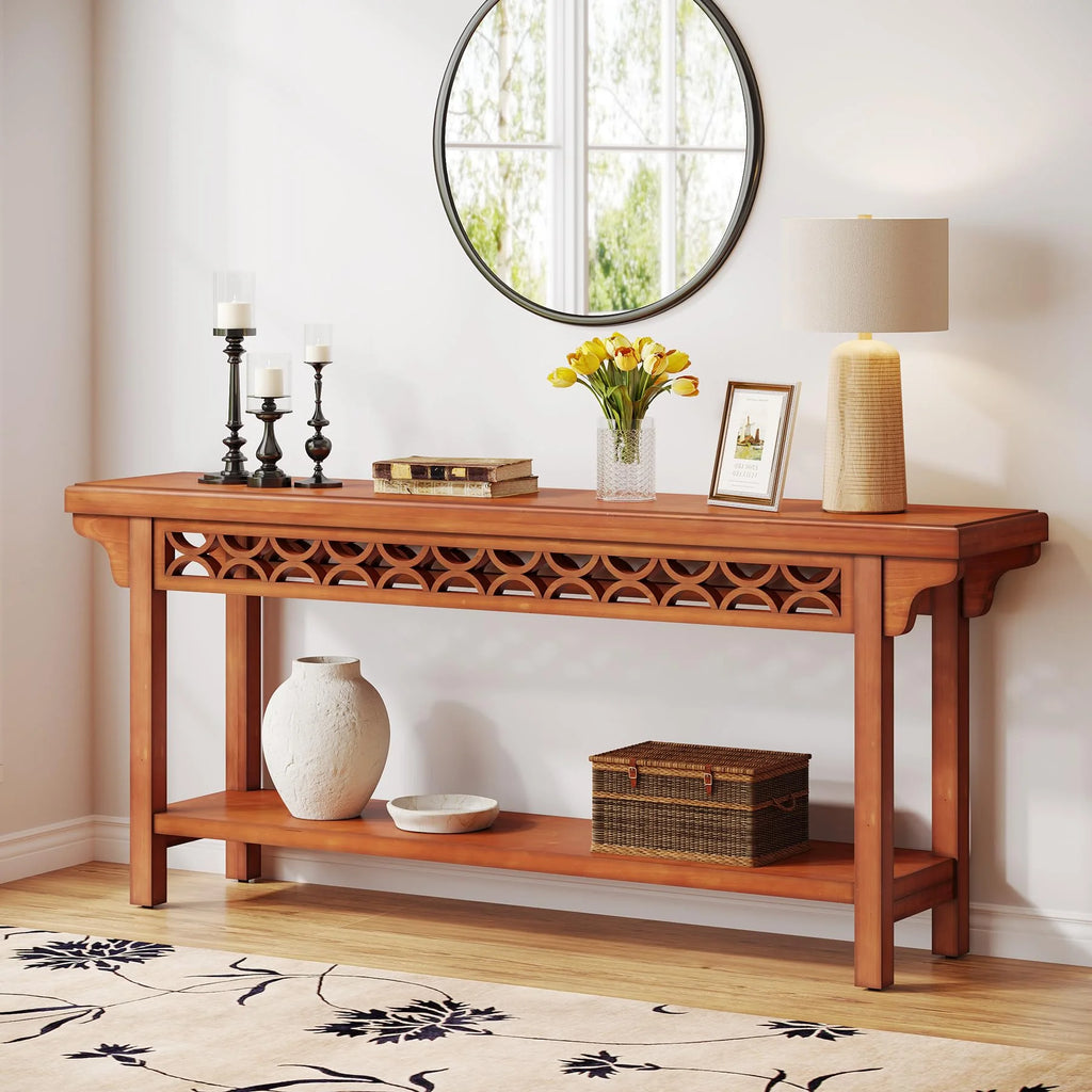 70.8 inch Solid Wood Console Table T94916