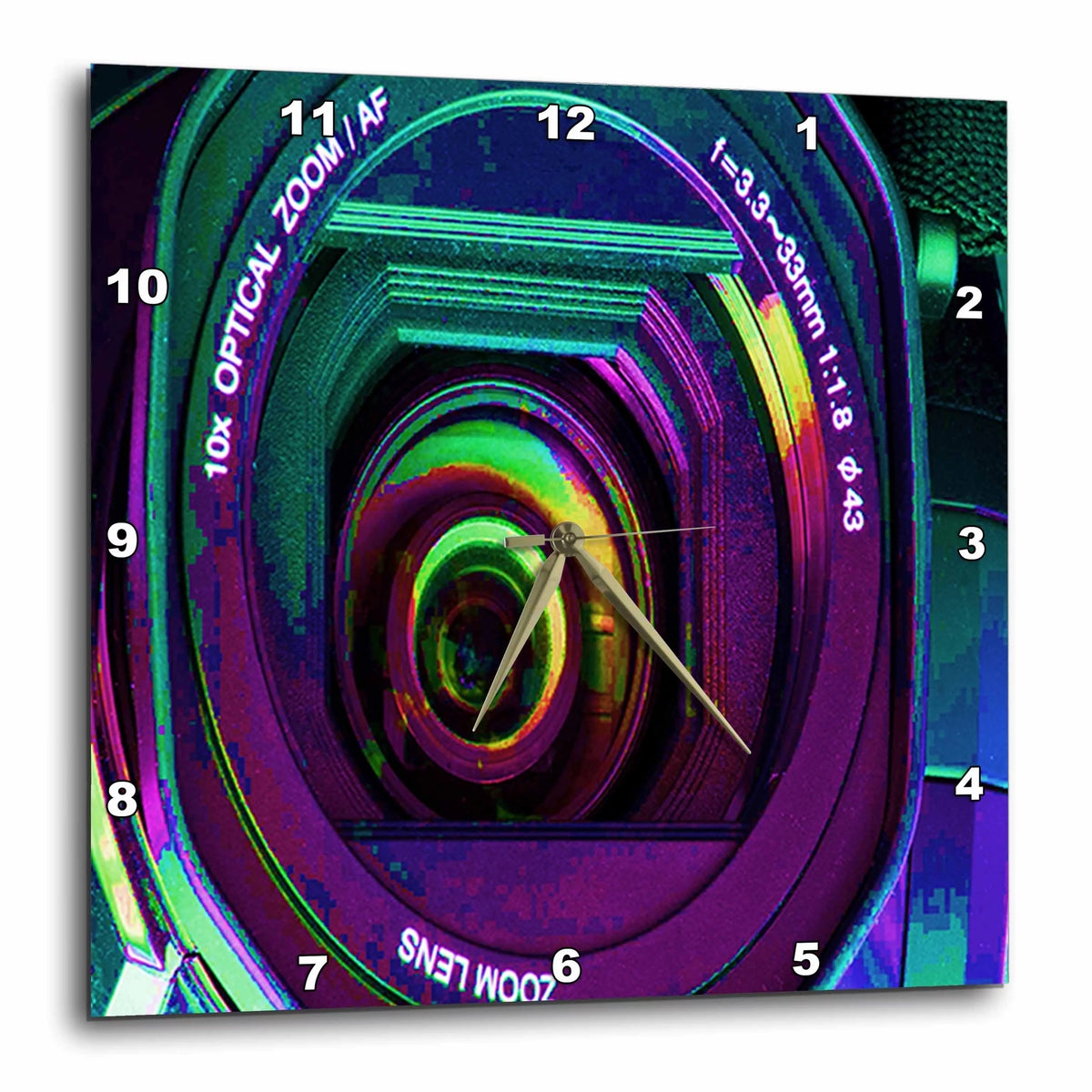 Wall Clock 13 by 13-inch I684141