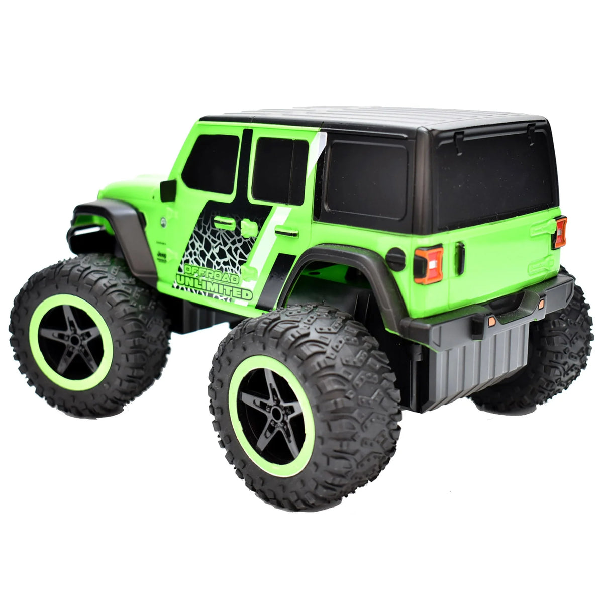 1:16 Scale R/C Jeep Wrangler Sahara Unlimited in Green U220